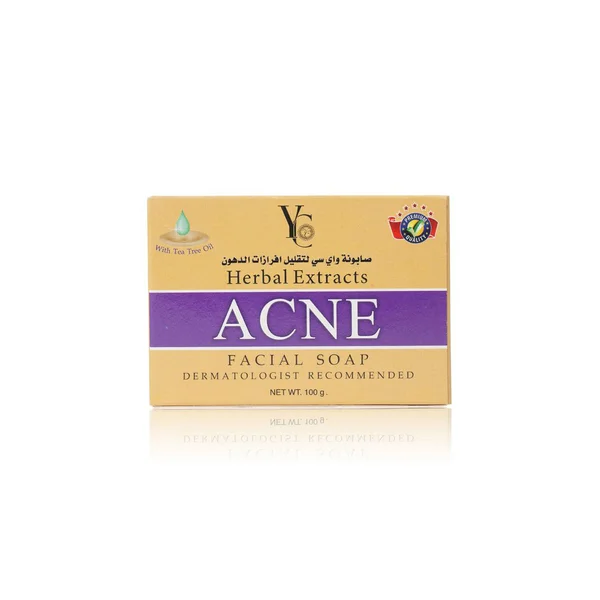 YC herbal extract acne facial soap