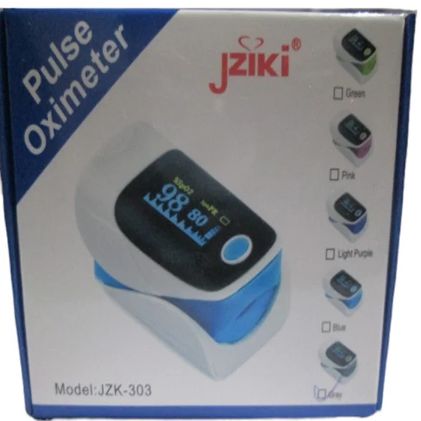 Pulse Oximeter- Pulse Rate & Oxygen Saturation Monitor JZK-303 OLED Display