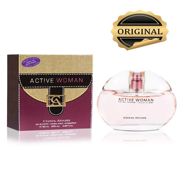 Chris Adams Active Woman Perfume for Women - 80ml
